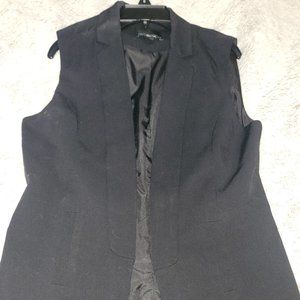 Black Tuxedo style vest